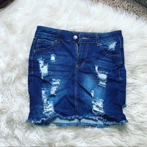 Discovery Jean skirt